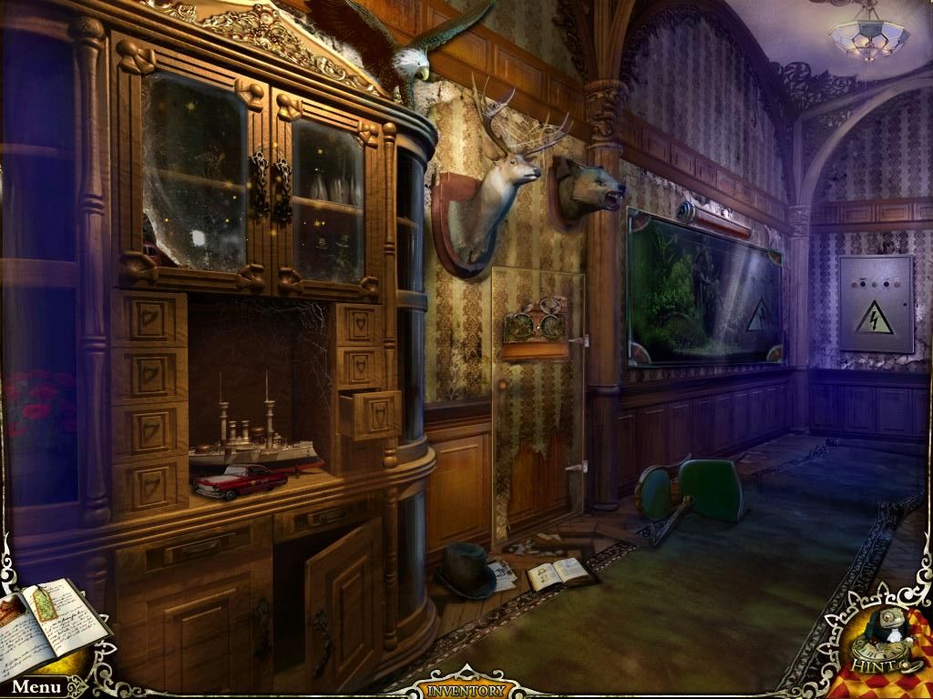 Mystery Trackers: The Void (iPad) screenshot: Hallway