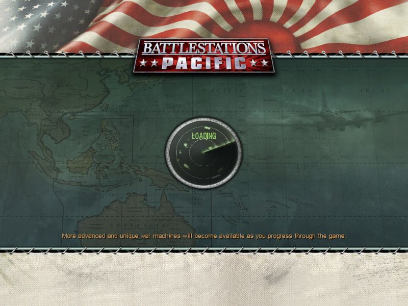 Battlestations: Pacific (Macintosh) screenshot: Loading