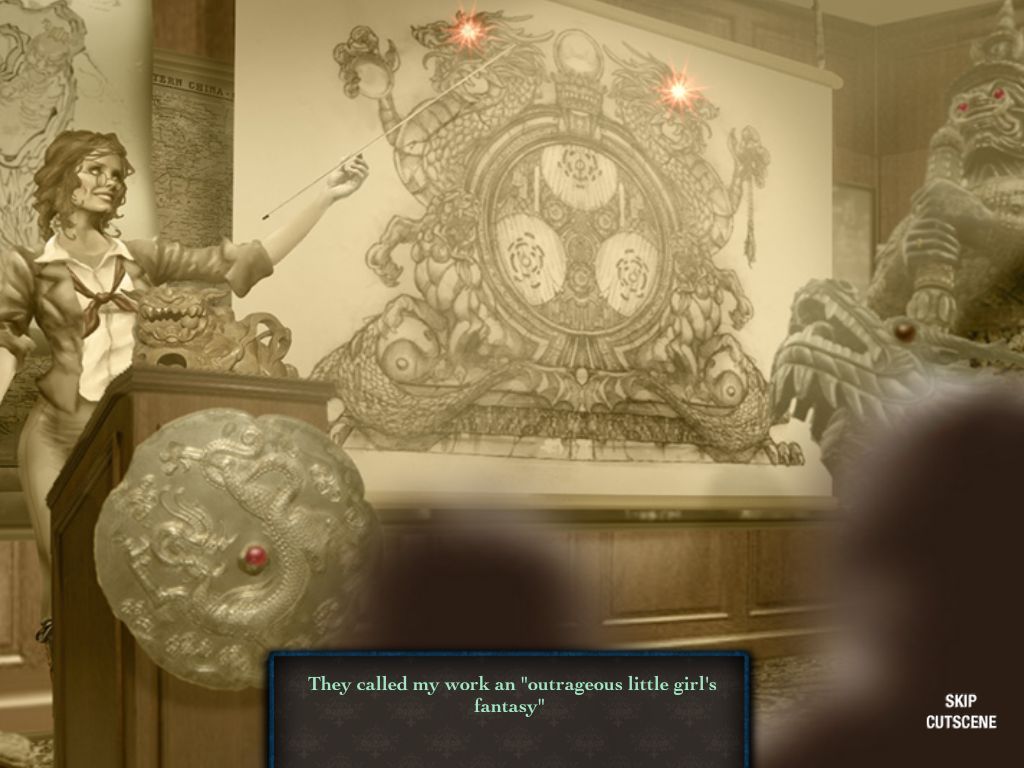 Secrets of the Dragon Wheel (Macintosh) screenshot: Intro cutscene