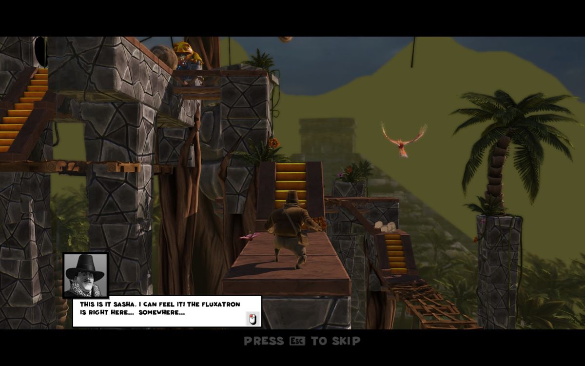 Hamilton's Great Adventure (Windows) screenshot: The journey starts in the Amazon jungle
