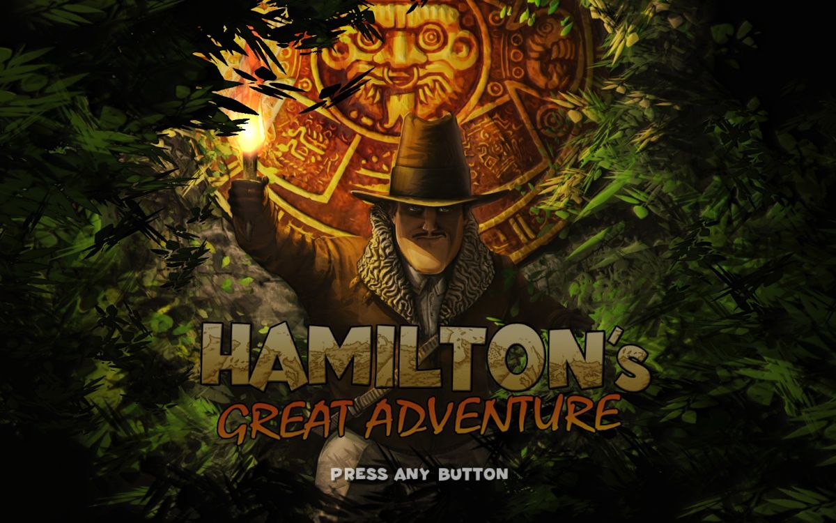 Hamilton's Great Adventure (Windows) screenshot: Title screen