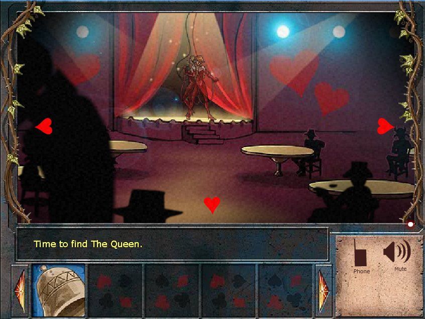 Alice is Dead: Episode 3 (Browser) screenshot: Inside a bar (how wonderful she sings!)