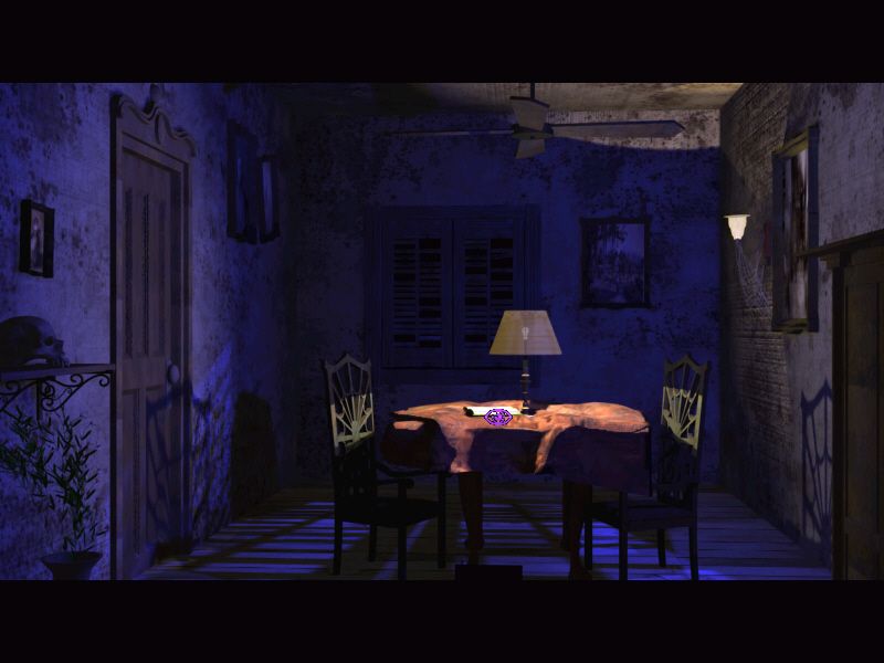 Last Half of Darkness: Shadows of the Servants (Windows) screenshot: The game starts in this small room