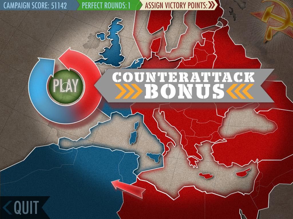 iBomber Defense (iPad) screenshot: Counterattack Bonus round