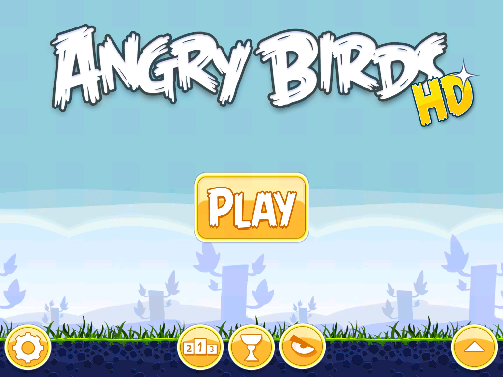 Screenshot of Angry Birds (iPad, 2009) - MobyGames