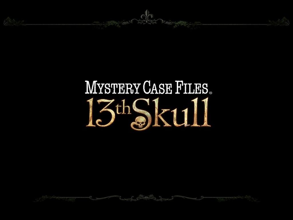 Mystery Case Files: 13th Skull (Windows) screenshot: Title Screen