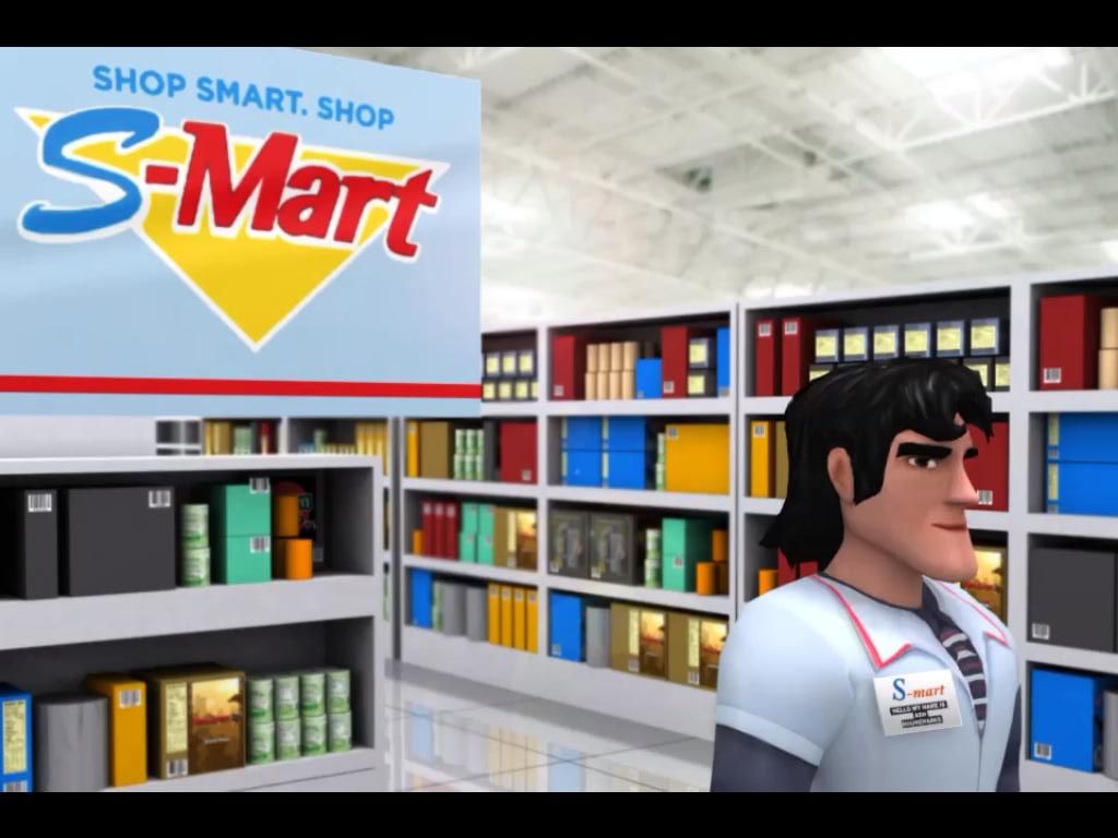 Army of Darkness: Defense (iPad) screenshot: Intro - Remember shop smart... shop S-Mart!