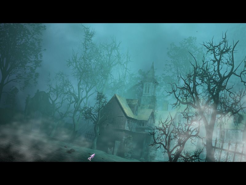 Tomb of Zojir: Last Half of Darkness (Windows) screenshot: Yes it's a house .. in the graveyard.