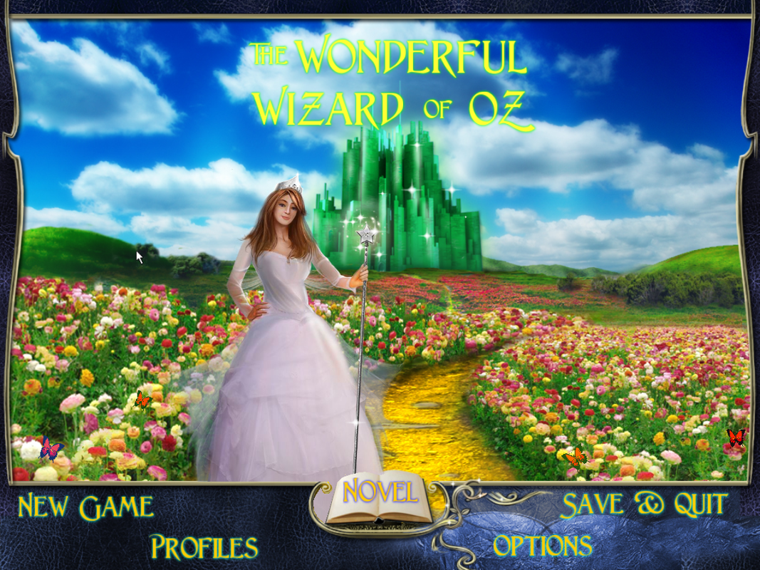 L. Frank Baum's The Wonderful Wizard of Oz (Windows) screenshot: Main menu