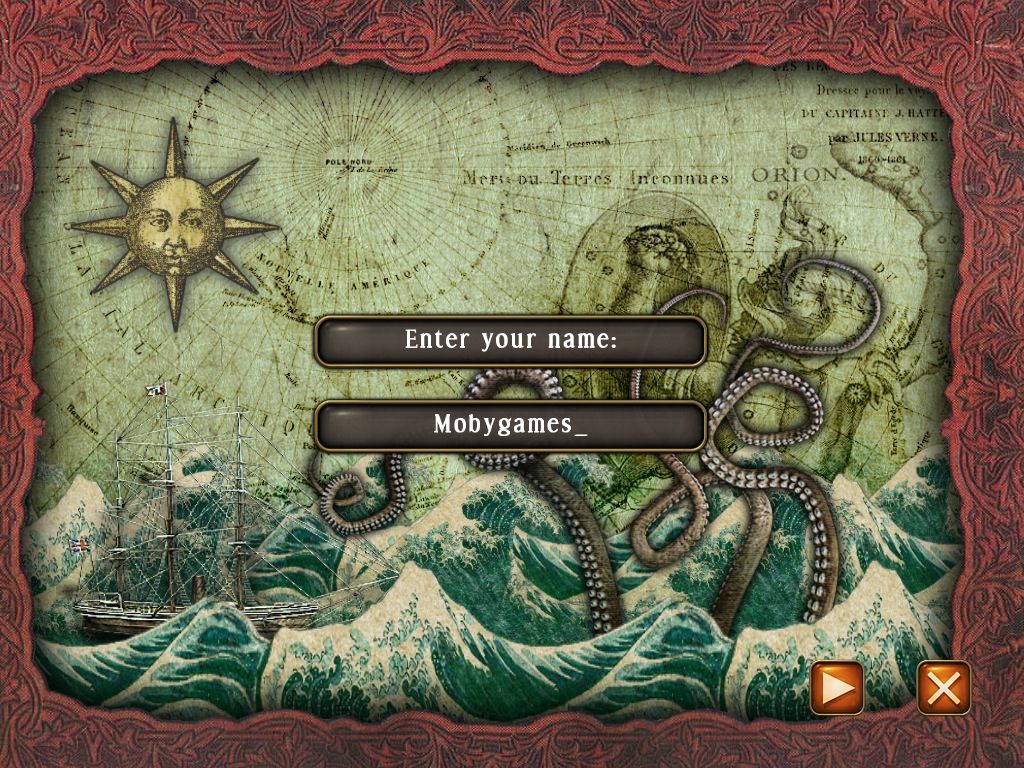 20,000 Leagues Under the Sea: Captain Nemo (Macintosh) screenshot: Player