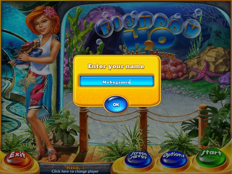Fishdom H2O: Hidden Odyssey (Macintosh) screenshot: Player