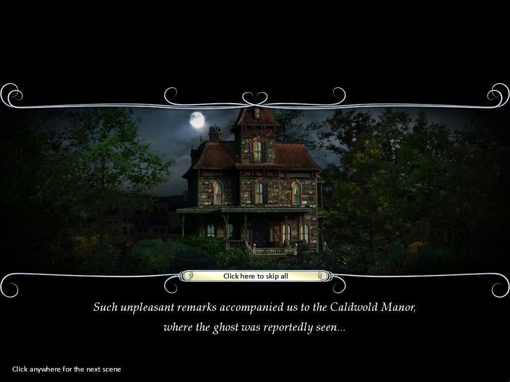 Treasure Seekers: Follow the Ghosts (Windows) screenshot: Caldwold Manor