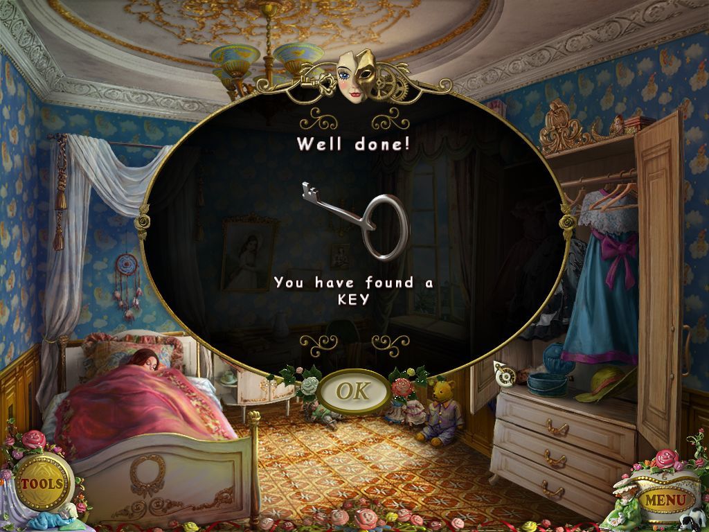 PuppetShow: Souls of the Innocent (Windows) screenshot: My reward for finding all hidden objects.