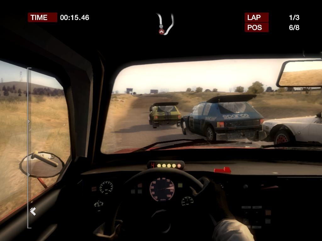 DiRT (Windows) screenshot: Racing