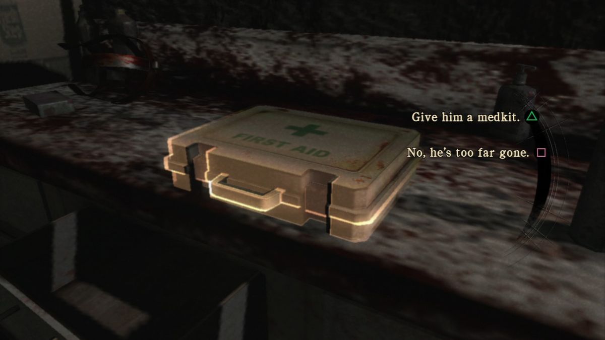 Silent Hill: Homecoming (PlayStation 3) screenshot: Very rarely you'll be prompted with a choice in the game.