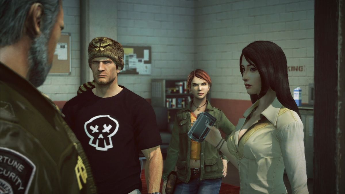 Dead Rising 2 (PlayStation 3) screenshot: You've been set up for this outbreak, and there is high tension in the air around you filled with doubts and what ifs.
