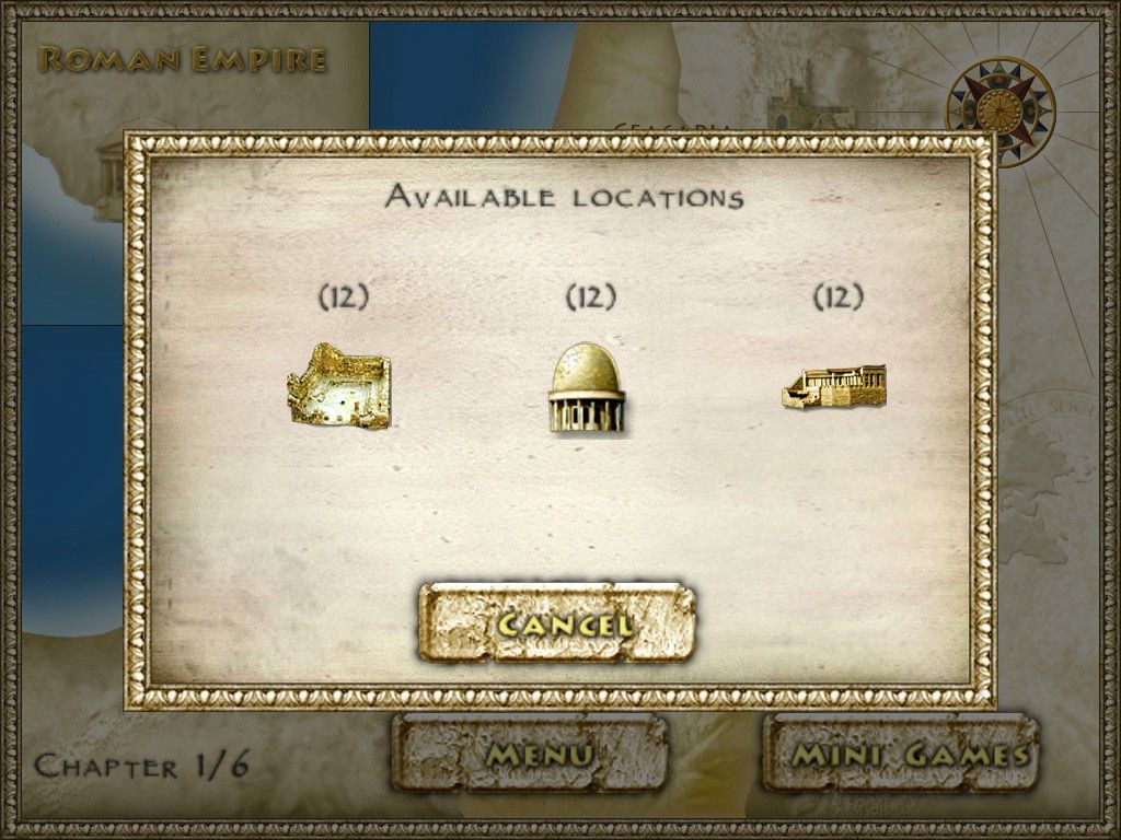 Herod's Lost Tomb (iPad) screenshot: Herodim locations