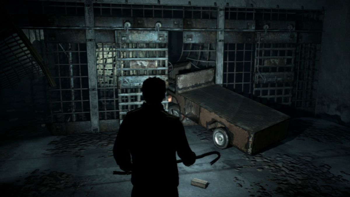 Silent Hill: Homecoming (PlayStation 3) screenshot: With parking like that he surely landed in jail... no pun intended.
