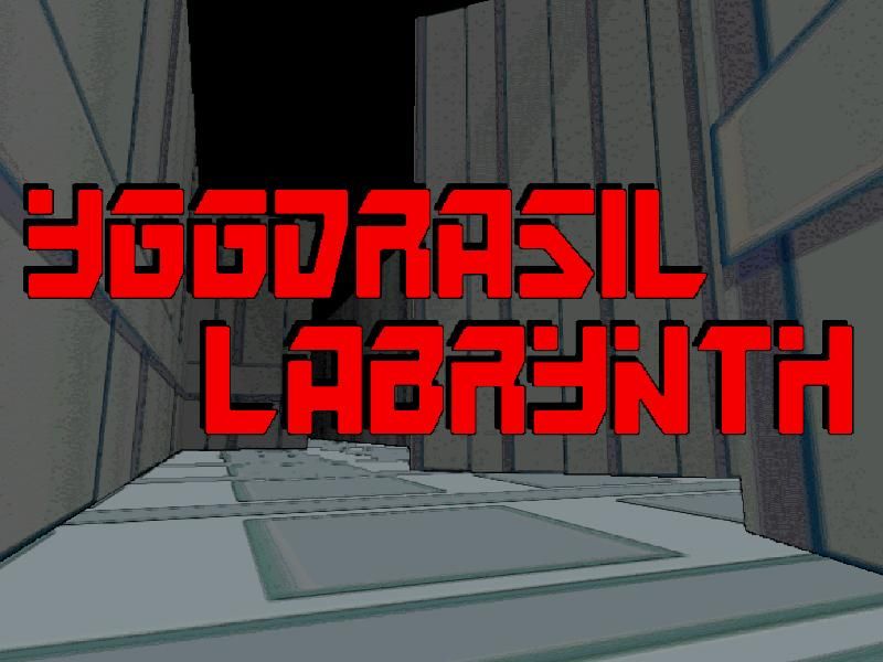 Space Paranoids (Windows) screenshot: I chose the level Yggdrasil Labyrinth.