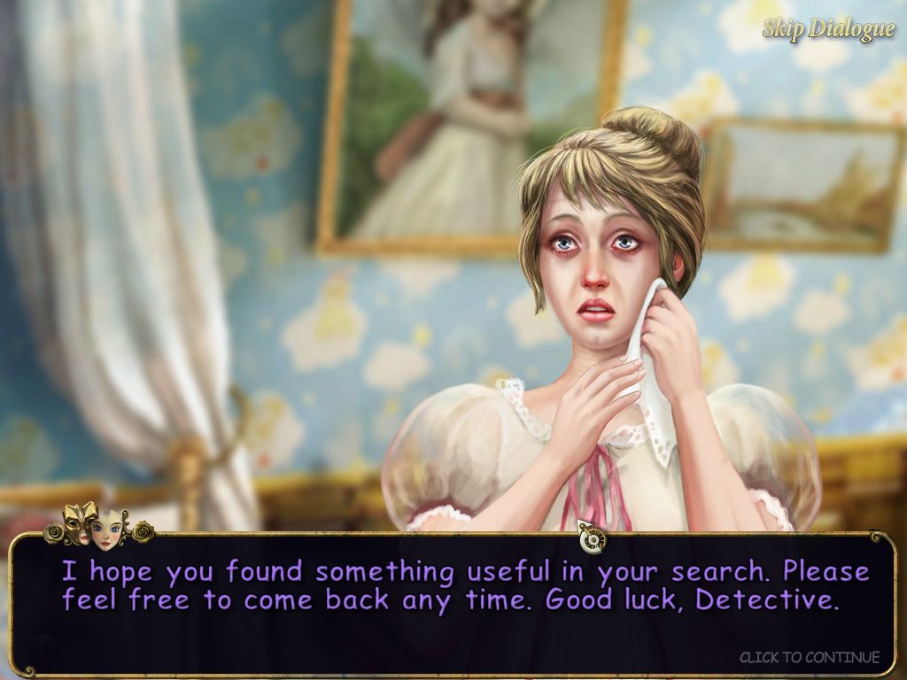 PuppetShow: Souls of the Innocent (Windows) screenshot: A dialog.