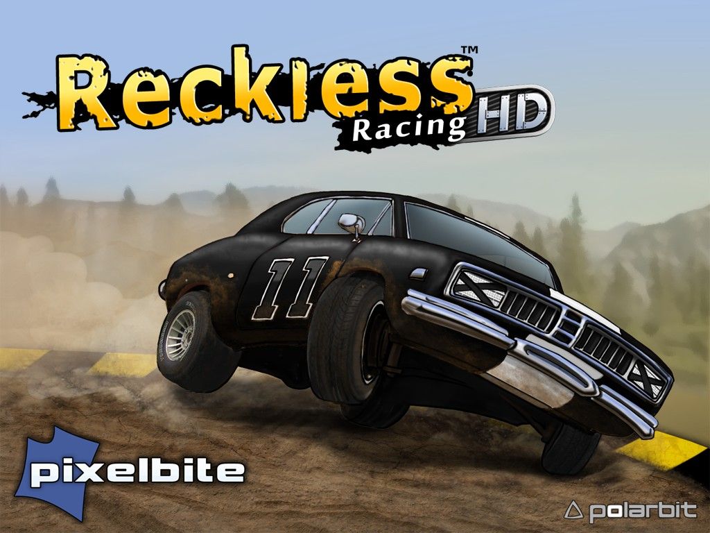 Reckless Racing (iPad) screenshot: Title