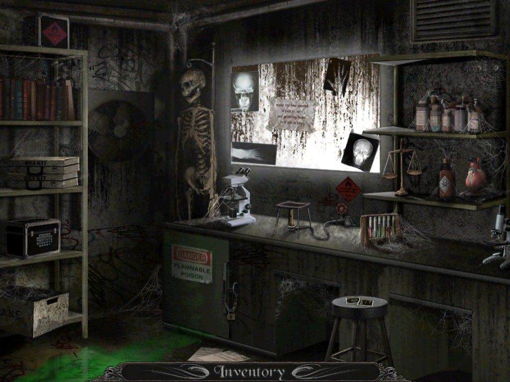 Nightmare Adventures: The Witch's Prison (iPad) screenshot: Laboratory