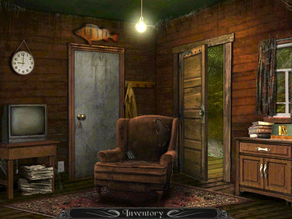 Nightmare Adventures: The Witch's Prison (iPad) screenshot: Groundskeeper's Cabin inside