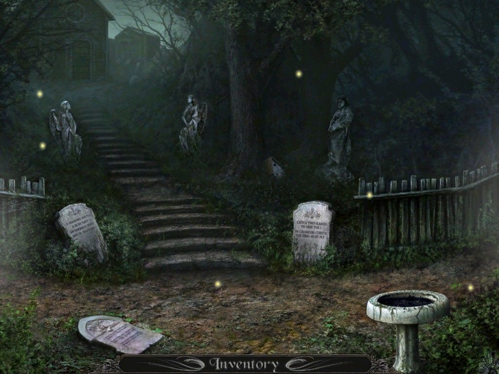 Nightmare Adventures: The Witch's Prison (iPad) screenshot: The Graveyard