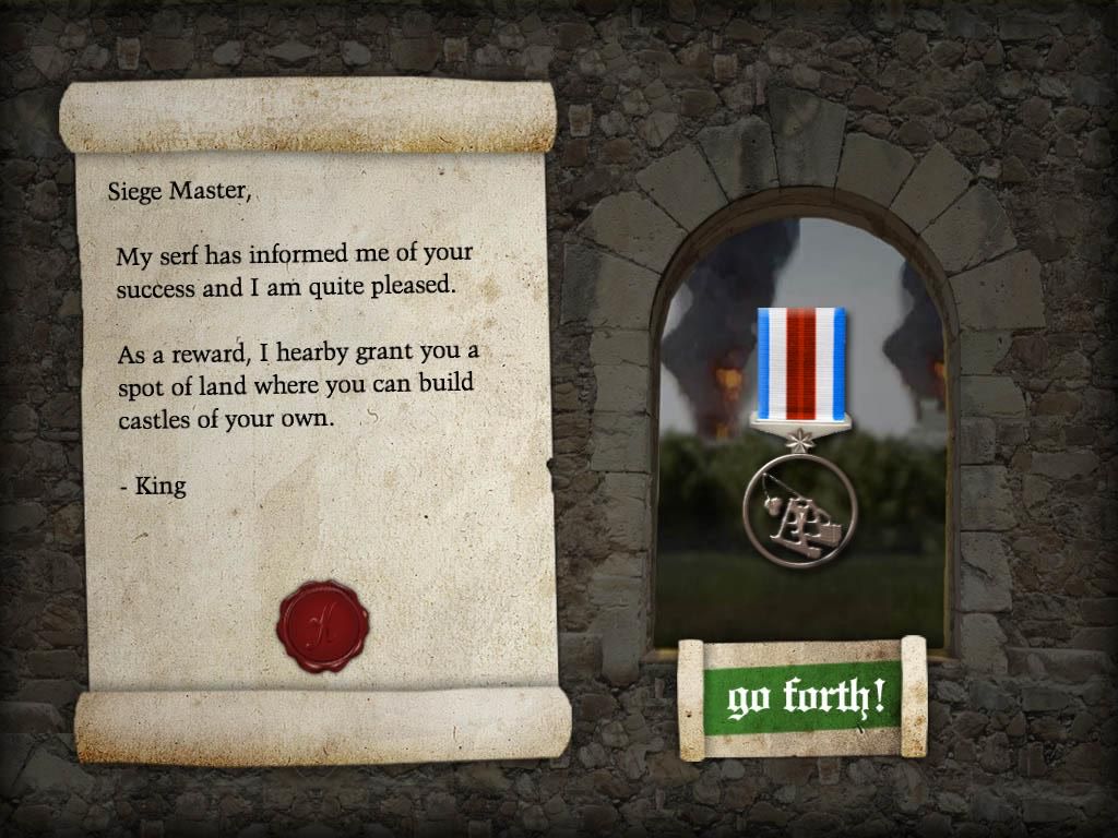 Crush the Castle (iPad) screenshot: Siege Master