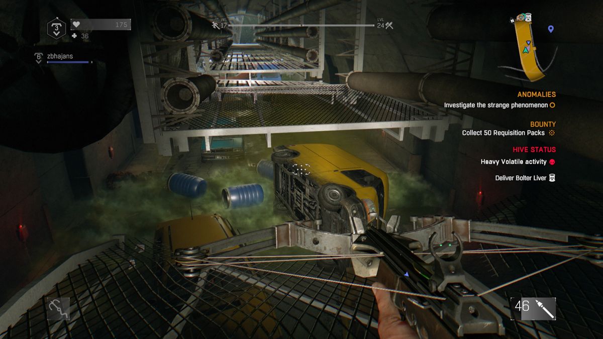 Dying Light: The Following - Enhanced Edition (PlayStation 4) screenshot: The Following: The tunnels