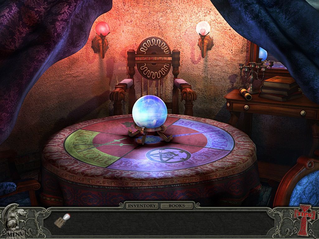 Hidden Mysteries: Vampire Secrets (Macintosh) screenshot: Fortune teller reading