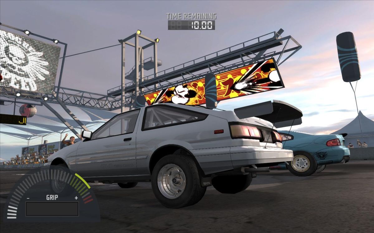 Need for Speed: ProStreet (Windows) screenshot: Lined up for a drag race