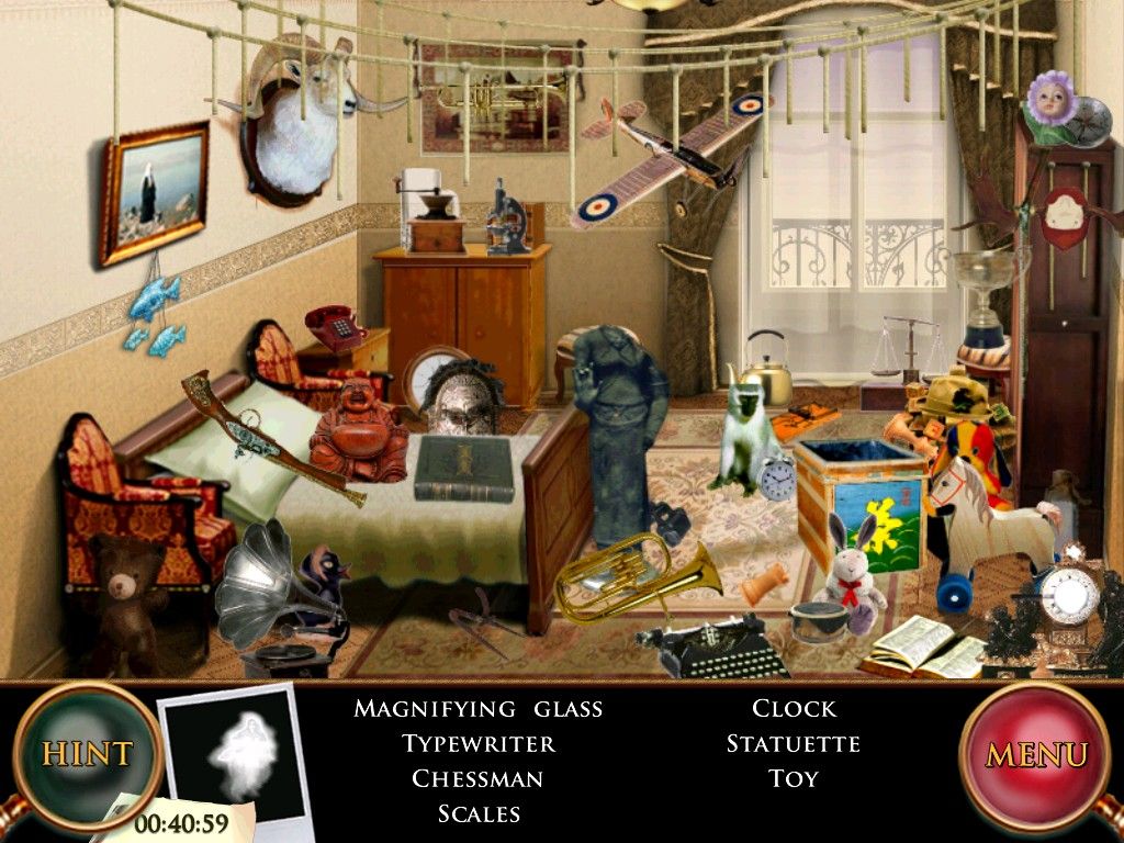 The Unicorn Castle (iPad) screenshot: Kids bedroom - objects