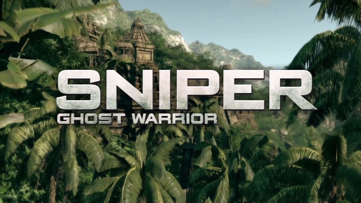 Sniper: Ghost Warrior (PlayStation 3) screenshot: Main title.