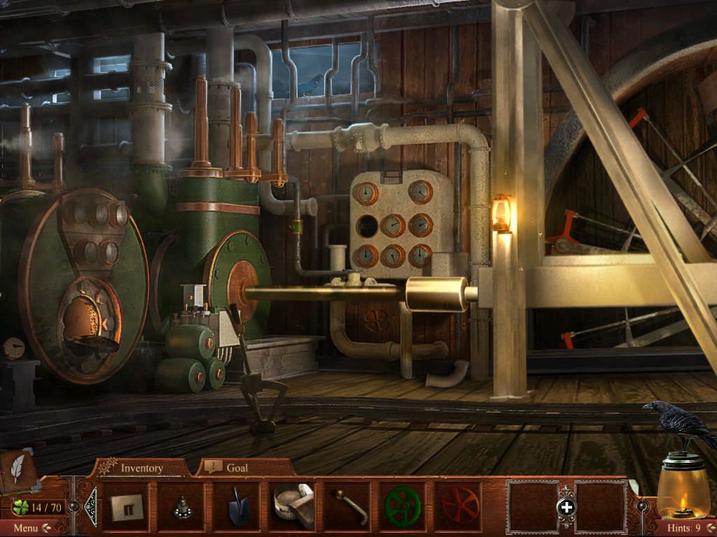 Midnight Mysteries: Devil on the Mississippi (Windows) screenshot: Engine room boiler needs repair