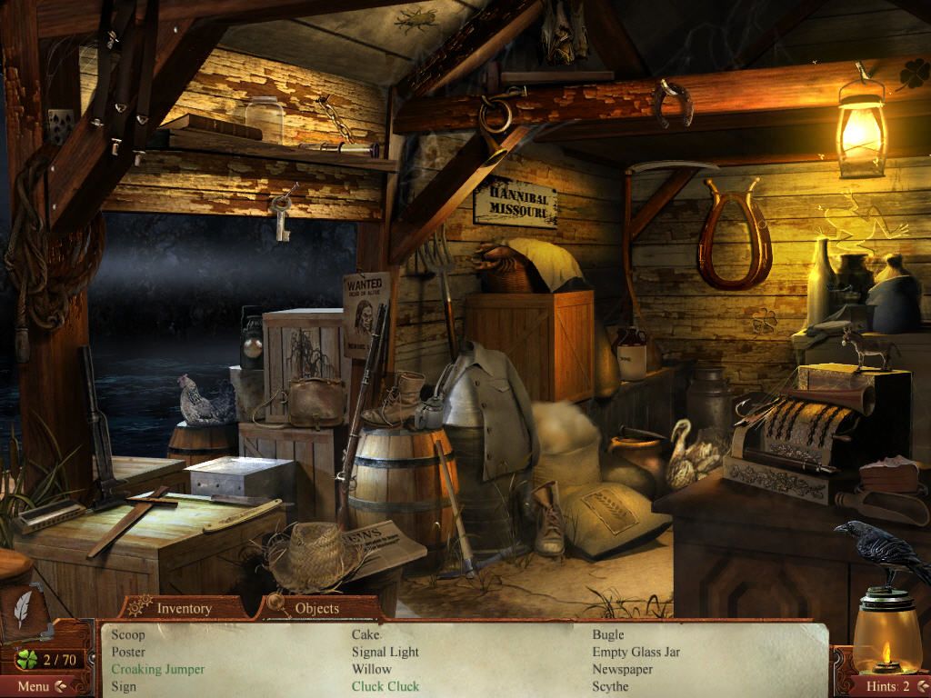 Midnight Mysteries: Devil on the Mississippi (Windows) screenshot: Supply Store - objects