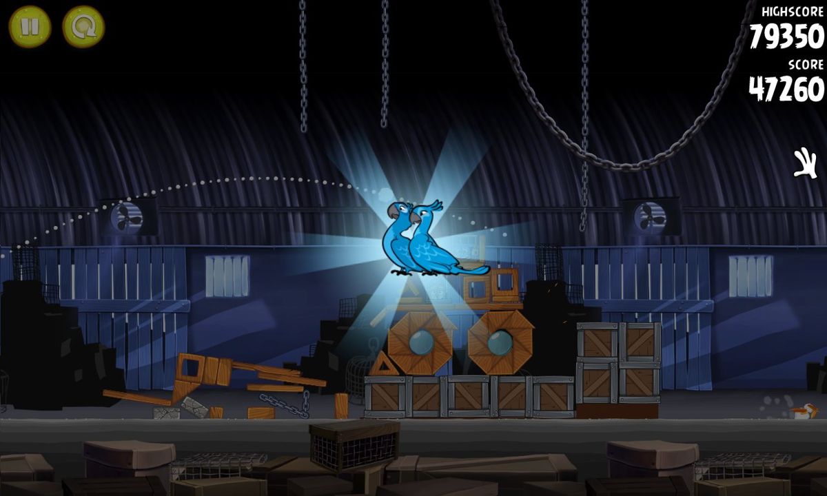 Angry Birds: Rio (Windows) screenshot: That's one kind of bonuses