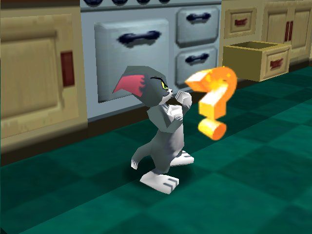Tom and Jerry in Fists of Furry (Windows) screenshot: Tom: come on! Show me what you've got!