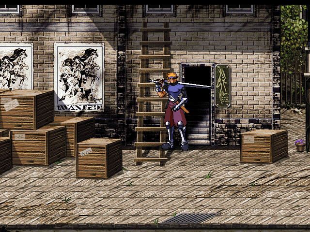 Guardian's Sword: Alpha Era (Windows) screenshot: Who is wanted?..