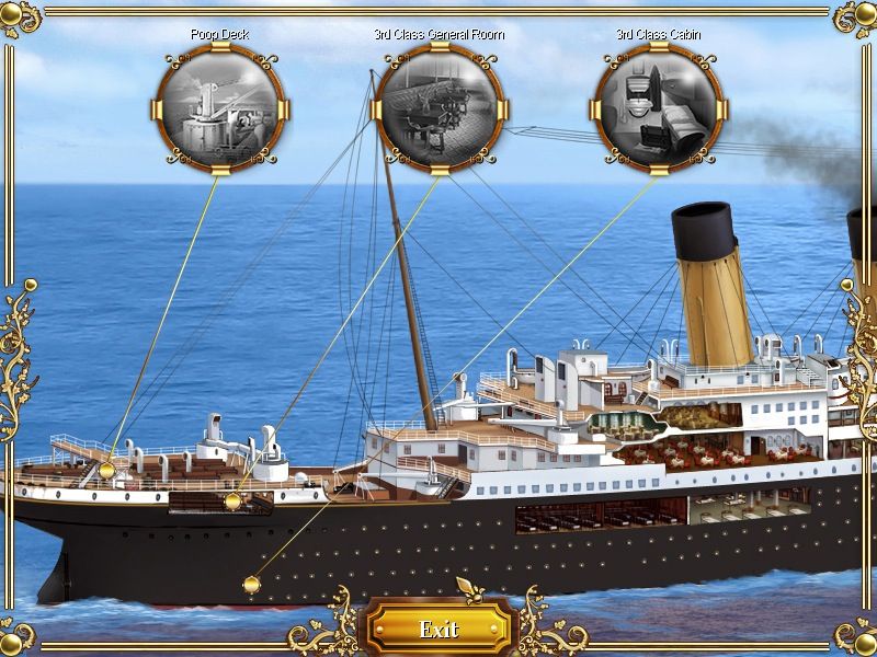 Screenshot of 1912: Titanic Mystery (Macintosh, 2009) - MobyGames