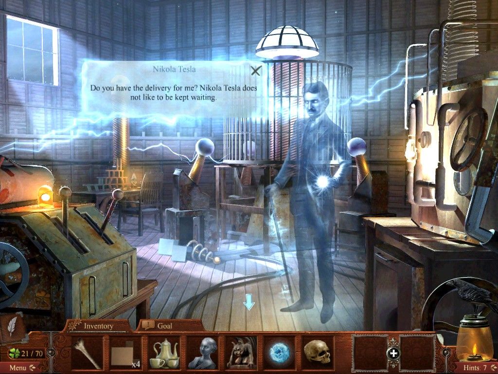 Screenshot of Midnight Mysteries: Devil on the Mississippi (iPad, 2011) -  MobyGames