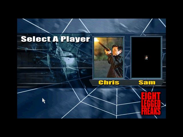 Eight Legged Freaks (Windows) screenshot: Choose who to play as.