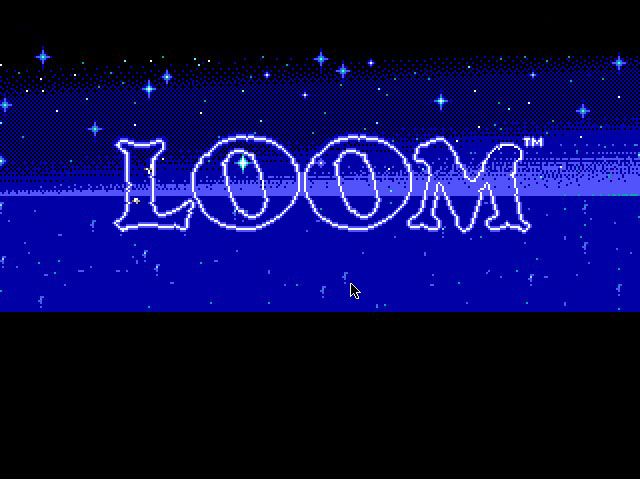 Loom (Macintosh) screenshot: Title