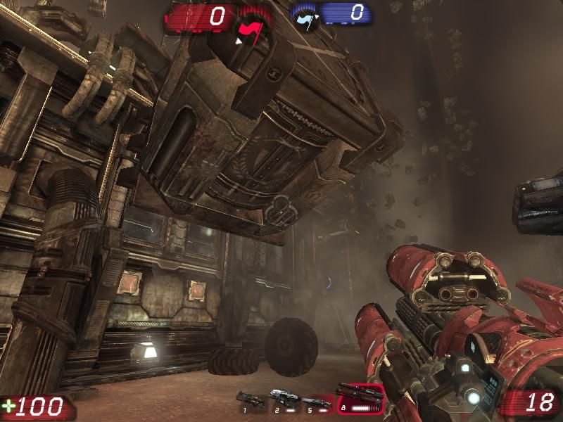 PhysX Extreme Unreal Tournament 3 Mod-Pack (Windows) screenshot: Needless to say I was squashed