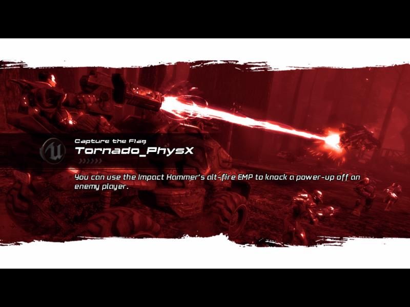 PhysX Extreme Unreal Tournament 3 Mod-Pack (Windows) screenshot: Tornado_PhysX loading