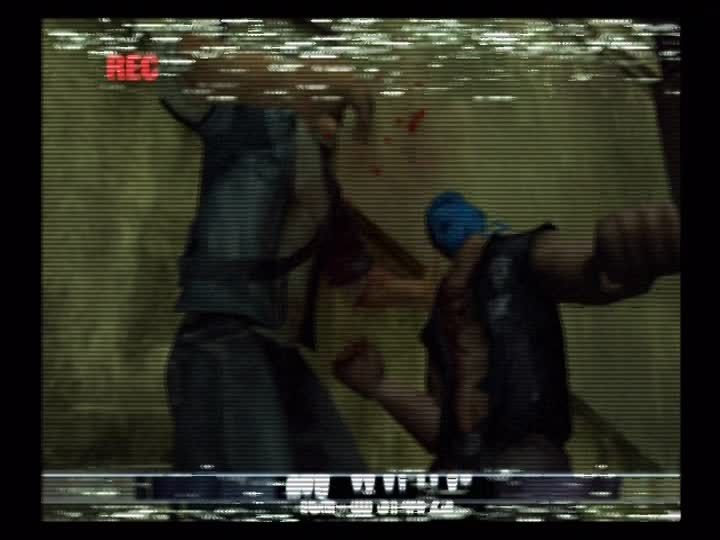 Manhunt (PlayStation 2) screenshot: BIFF!