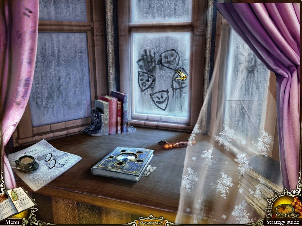 Mystery Trackers: The Void (Macintosh) screenshot: Bedroom window