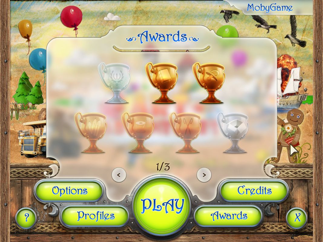Art Stories (Windows) screenshot: The trophies.