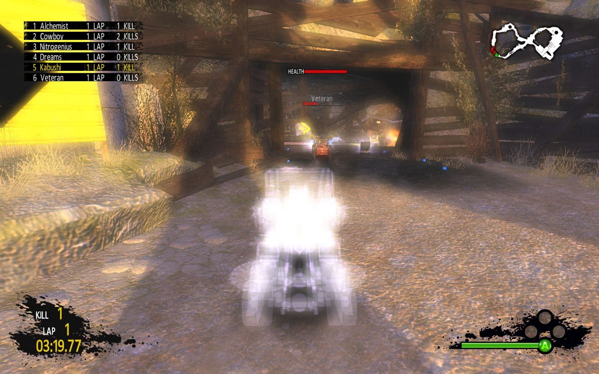 PAM: Post Apocalyptic Mayhem (Windows) screenshot: Respawning after being killed