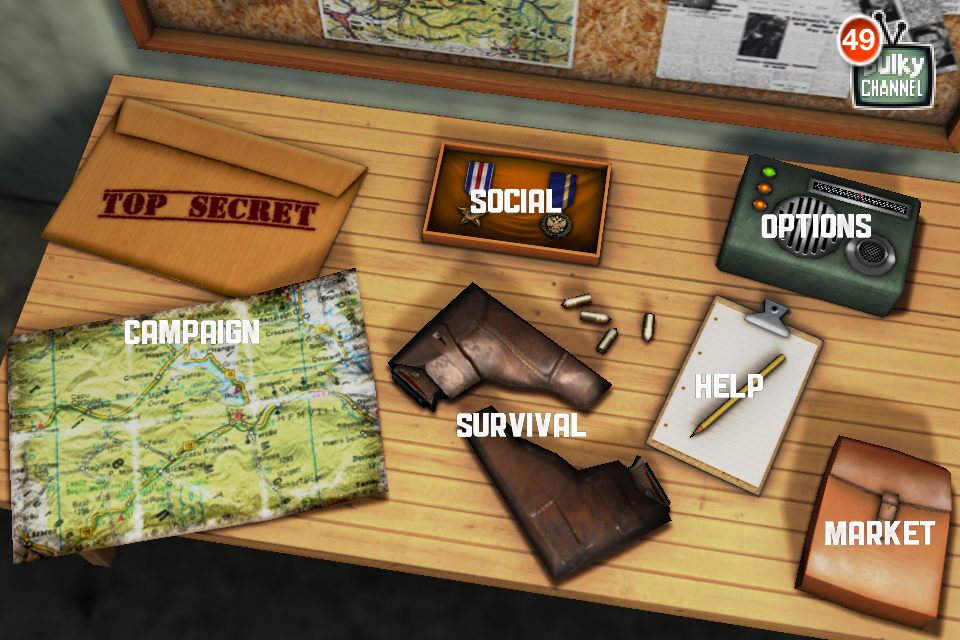 Screenshot of Artillery Brigade (iPhone, 2010) MobyGames